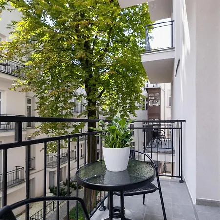 Kazimierz - Balcony - 41 Starowislna Street Apartment Krakow